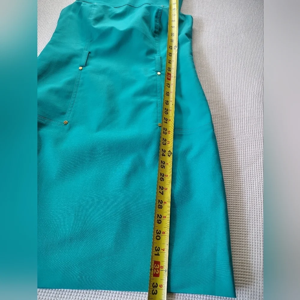 Michael Kors Teal Sleeveless Dress Size 6P